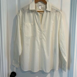 NWOT Motherhood Maternity Off White Top - Small